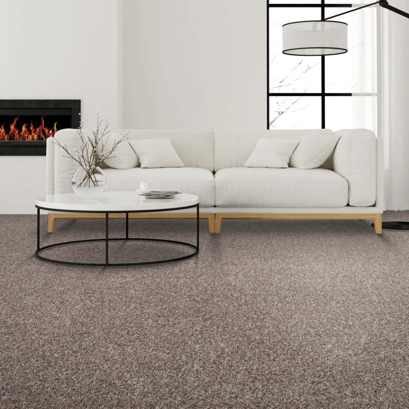 Living room with comfy carpet - Sp399 -Hushed Taupe